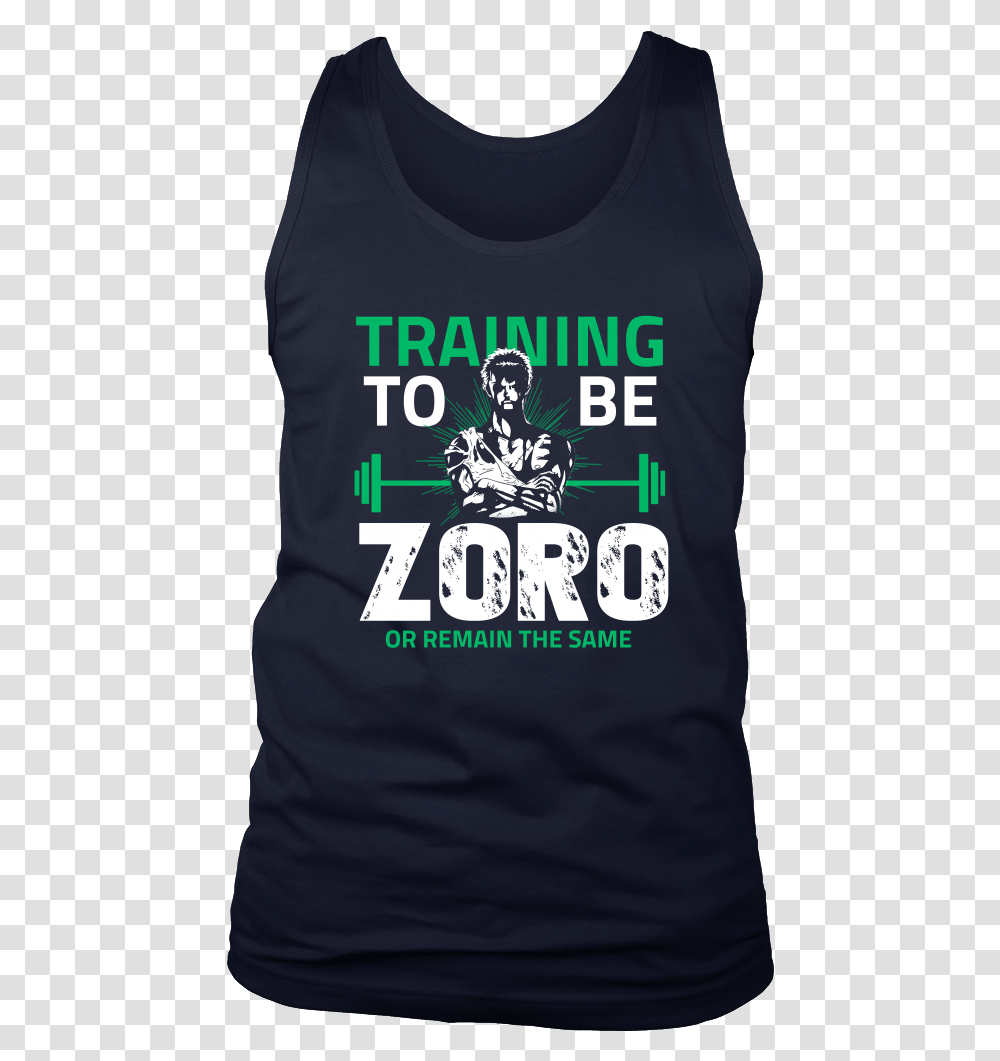 One Piece Training To Be Zoro Or Remain The Same Shirt Active Tank, Pillow, Cushion, Apparel Transparent Png