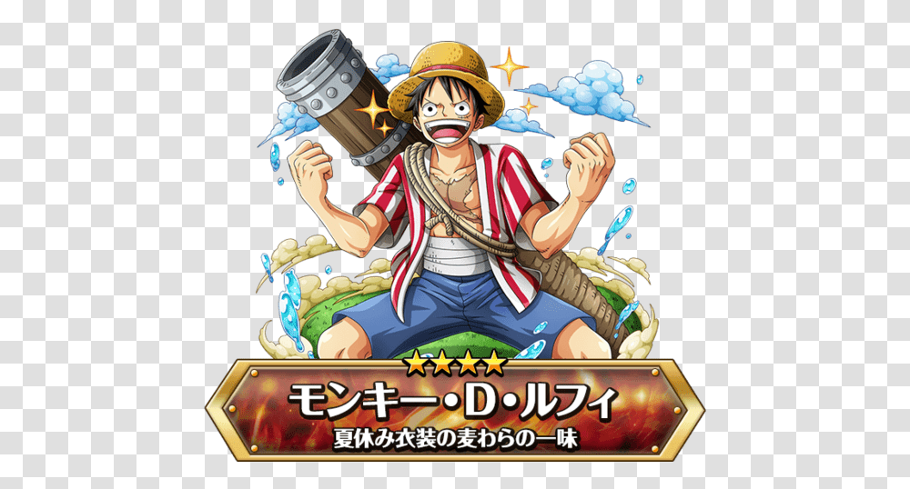 One Piece Treasure Cruise Stampede, Helmet, Apparel, Person Transparent Png
