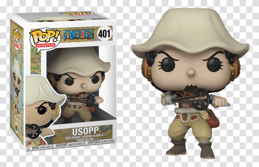 One Piece Usopp Pop, Figurine, Toy, Person Transparent Png