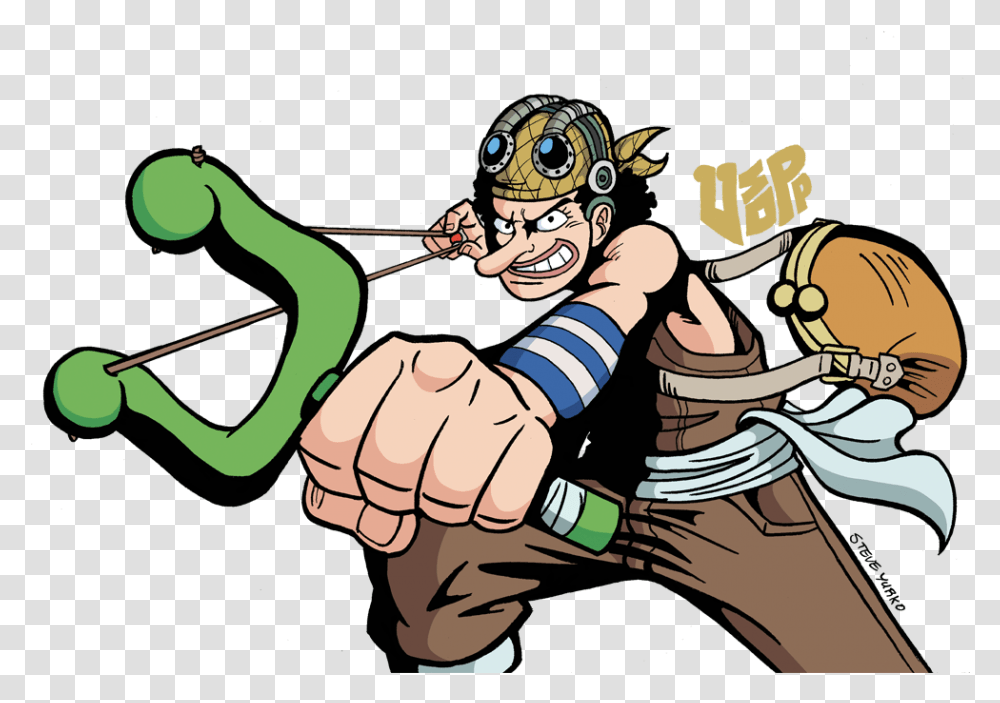 One Piece Usopp Sticker, Hand, Person, Human Transparent Png