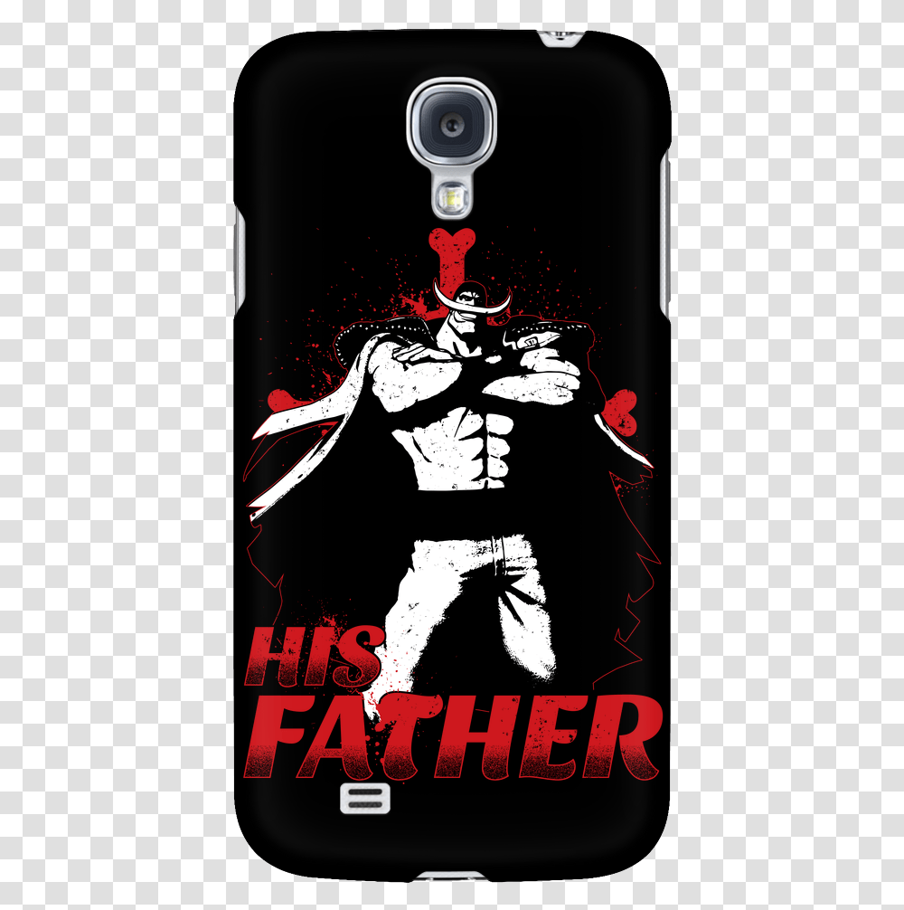 One Piece White Beard Father And Son Android Phone Dragon Ball Phone Case Android, Hand, Person, Human, Book Transparent Png