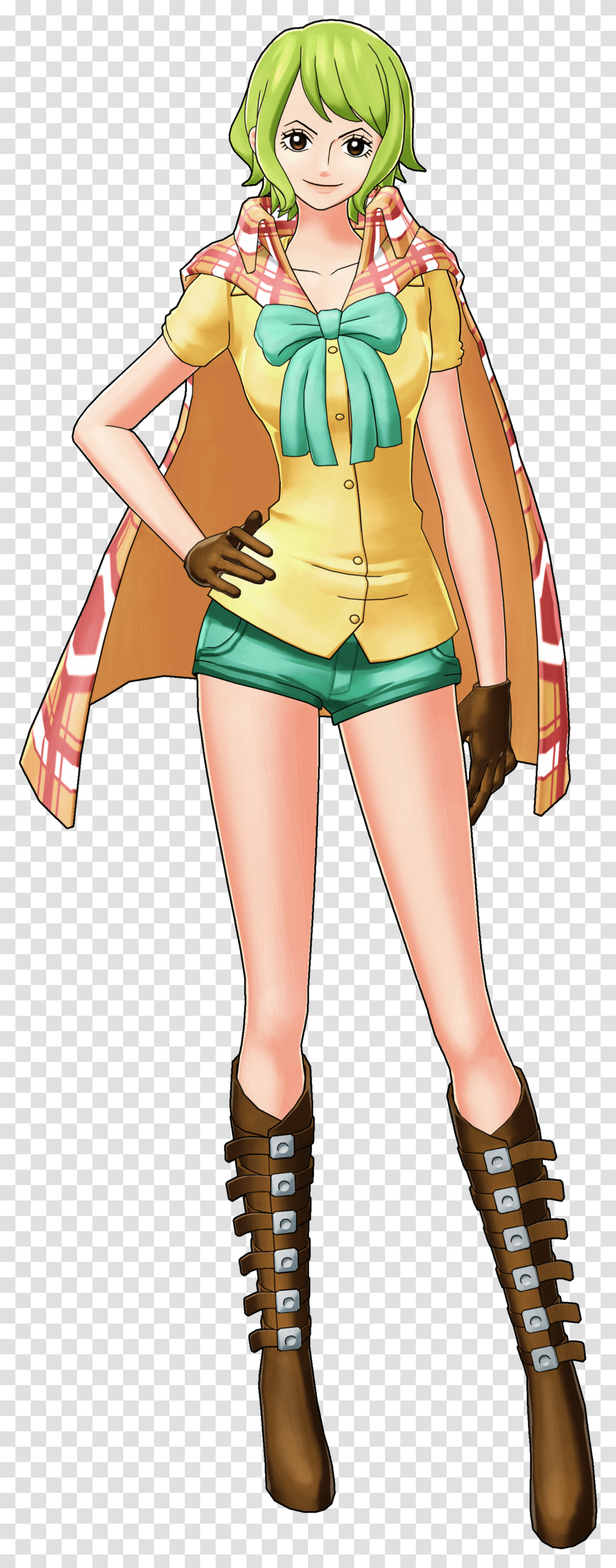 One Piece World Seeker Jeanne, Shorts, Person, Thigh Transparent Png