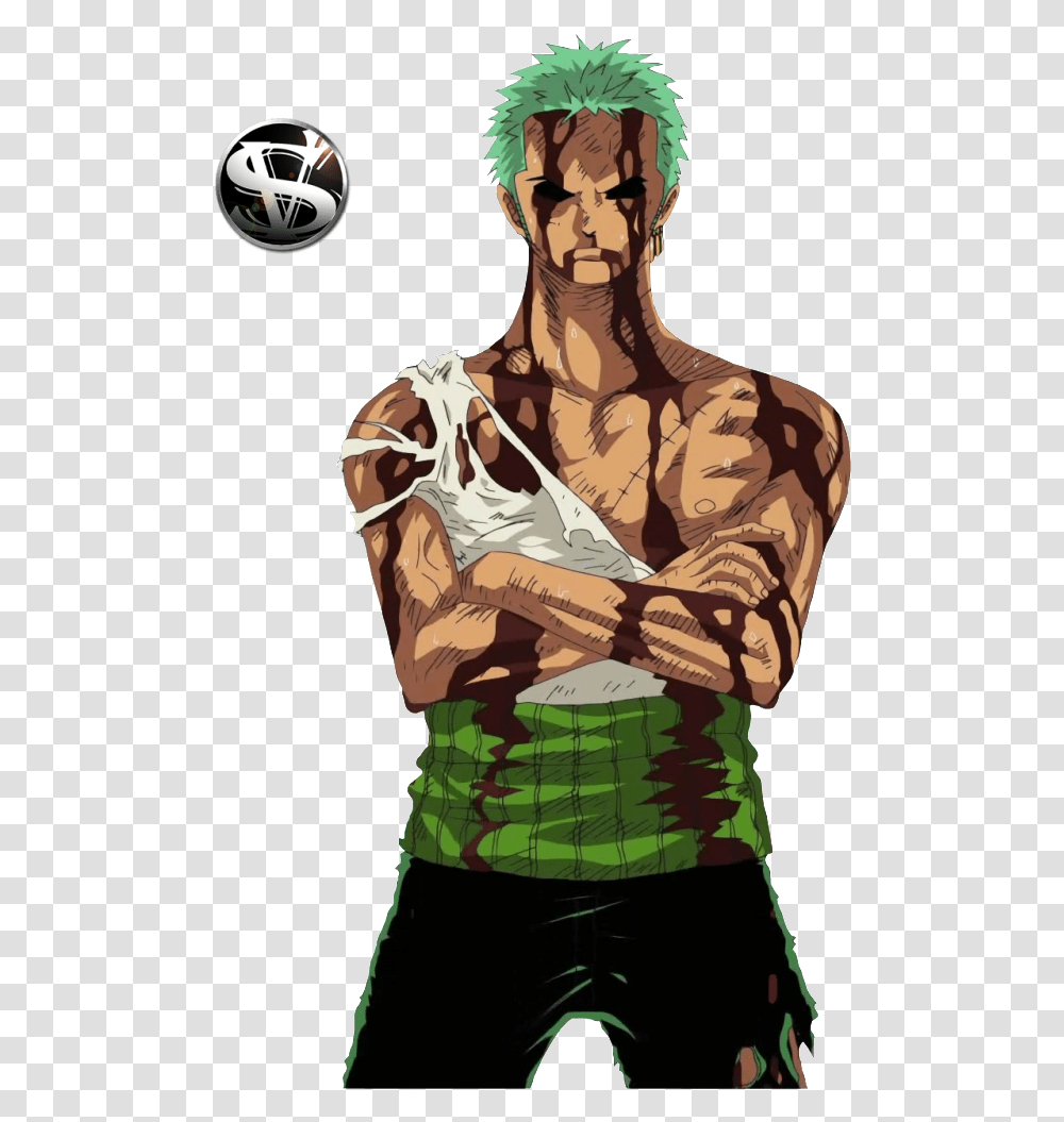 One Piece Zoro, Person, Soccer Ball, People Transparent Png