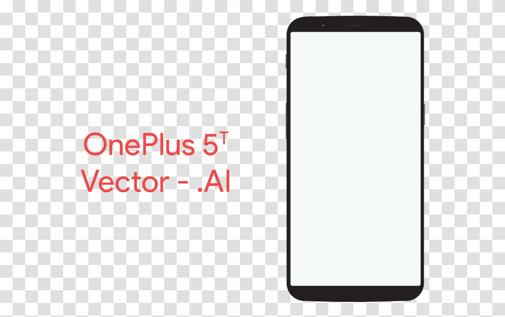 One Plus Flat Mockup, Phone, Electronics, Mobile Phone, Cell Phone Transparent Png