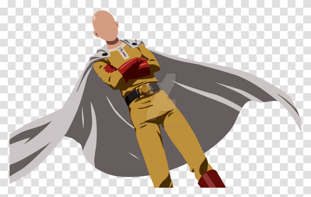 One Punch Background One Punch Man Gif, Apparel, Fashion, Cape Transparent Png