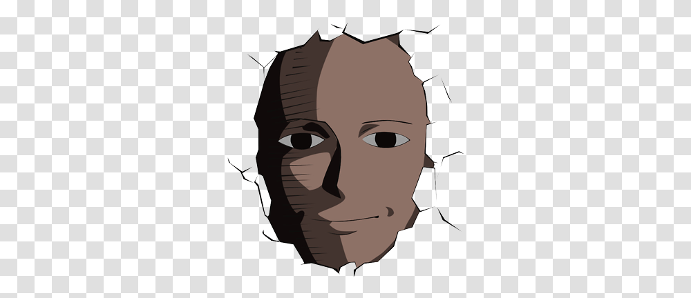 One Punch Man Anime Saitama Face, Head, Person, Human, Smile Transparent Png