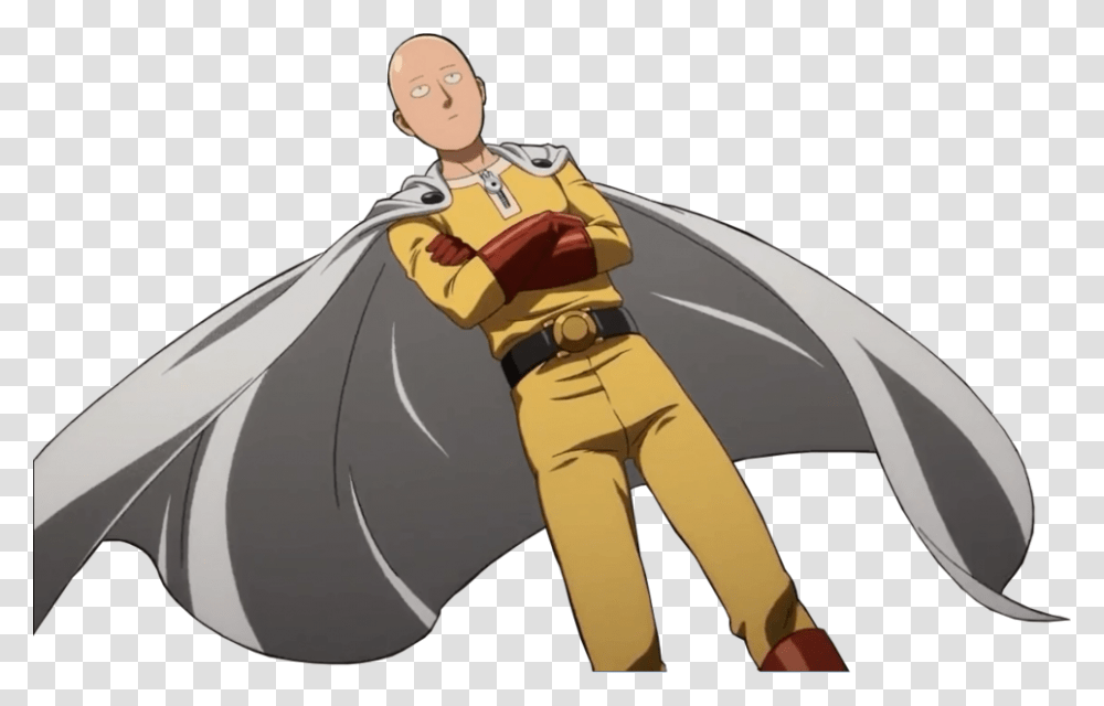 One Punch Man Arms Crossed, Person, Hand, People Transparent Png