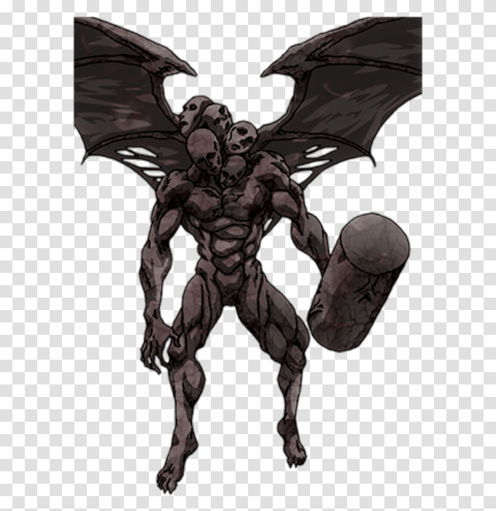 One Punch Man Character Melzargard, Statue, Sculpture, Ornament Transparent Png