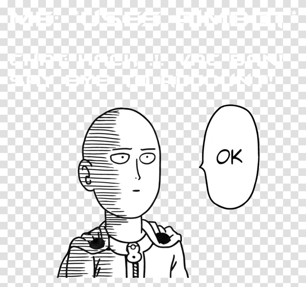 One Punch Man Difference, Person, Poster, Advertisement, Label Transparent Png