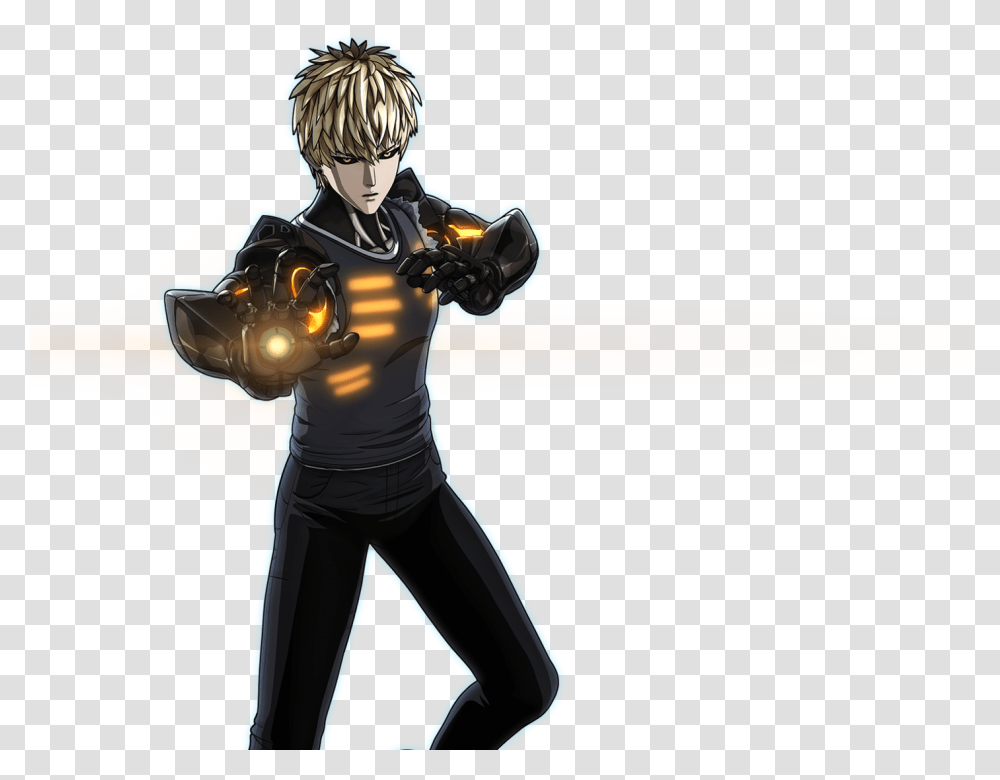One Punch Man Nobody Knows Genos, Person, Poster Transparent Png