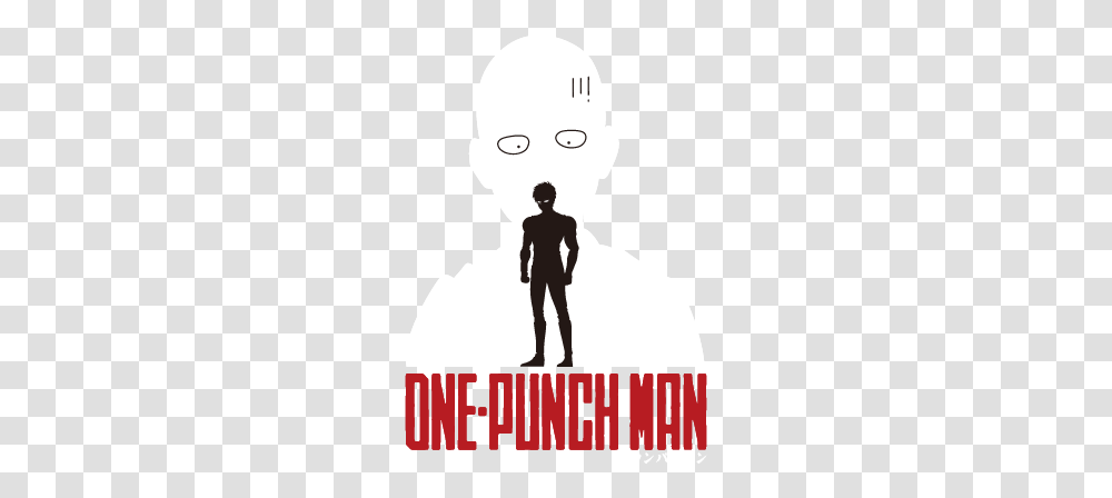 One Punch Man, Person, Human, Silhouette, Stencil Transparent Png