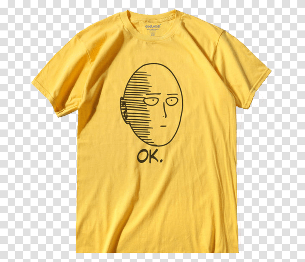 One Punch Man T Shirt Anime T Shirts One Punch Man Transparent Png