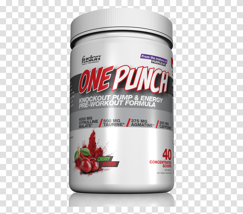 One Punch Pre Workout, Tin, Can, Aluminium, Alcohol Transparent Png