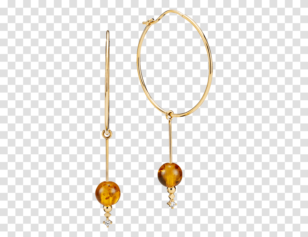 One Rhythm Earrings By Maysoun Kanaan In Cognac Amber Gemstone, Necklace, Jewelry, Accessories, Accessory Transparent Png