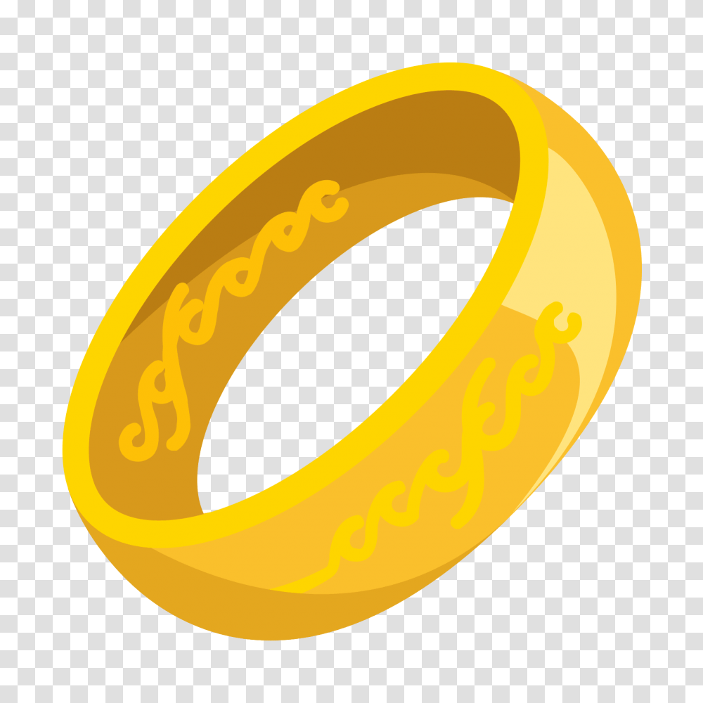 One Ring Icon, Banana, Fruit, Plant, Food Transparent Png