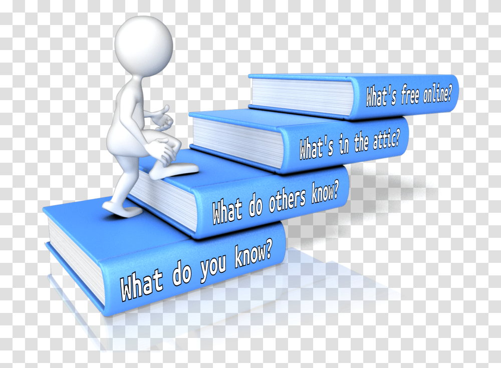 One Step At A Time Clipart, Word, Person, Book Transparent Png