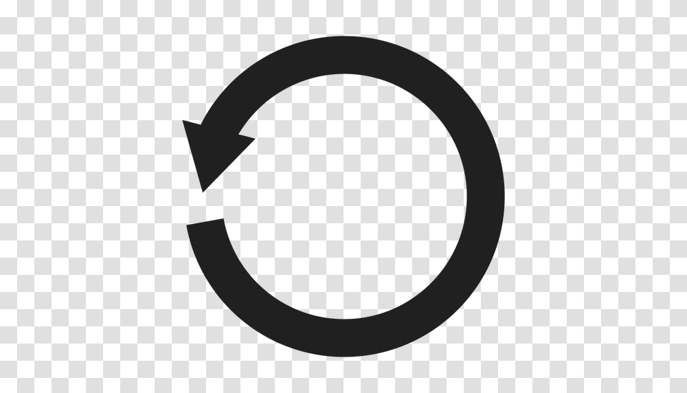 One Thick Arrow Circle, Moon, Outer Space, Night Transparent Png