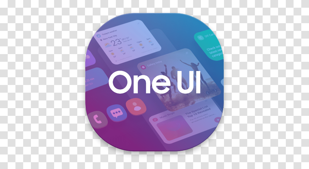 One Ui 4 Apk Ikon Pack One Ui, Text, Word, Purple, Disk Transparent Png