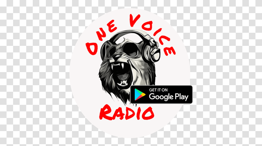 One Voice Radio - Your Lion, Label, Text, Logo, Symbol Transparent Png