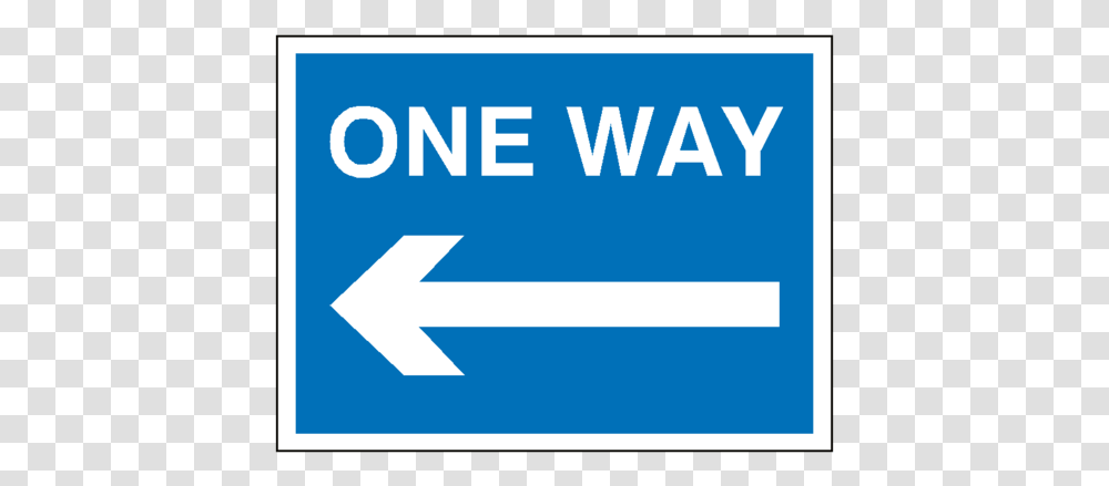 One Way Arrow Left Traffic Sign Sign, Road Sign, First Aid Transparent Png