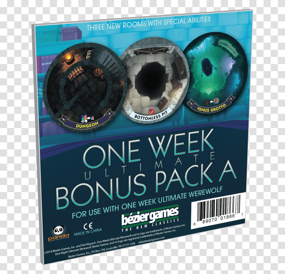 One Week Ultimate Werewolf Bonus Pack AClass Lazyload Cd, Flyer, Poster, Paper, Advertisement Transparent Png