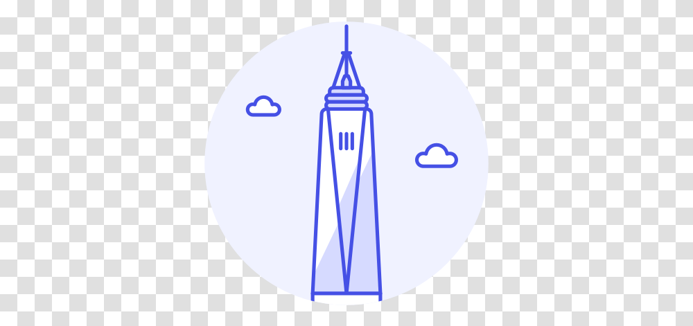 One World Trade Center Free Icon Of Stream Line Ux Vertical, Balloon, Plot, Diagram, Number Transparent Png