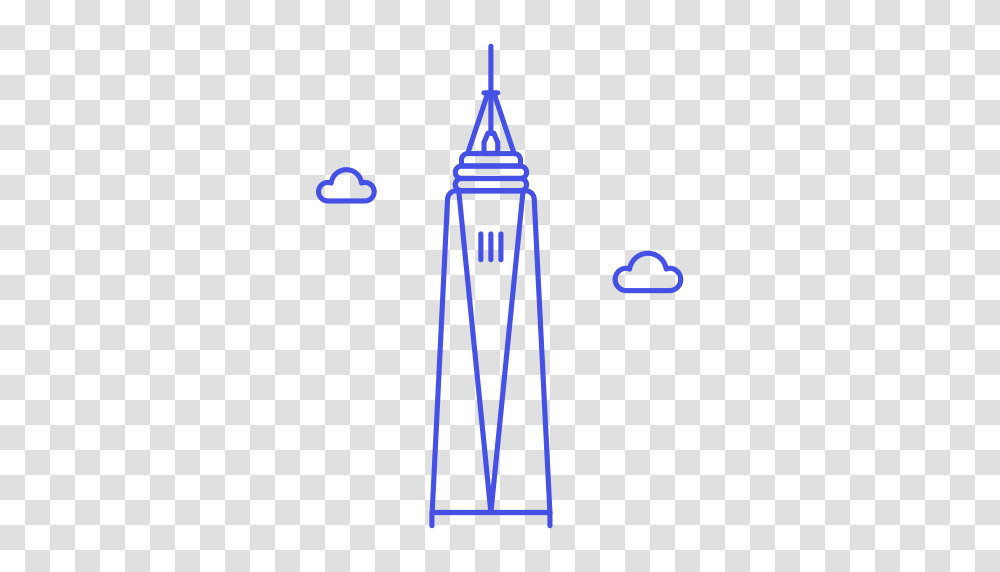 One World Trade Center Icon Free Of Stream Line Ux Free Pack, Chime, Musical Instrument, Windchime, Lighting Transparent Png