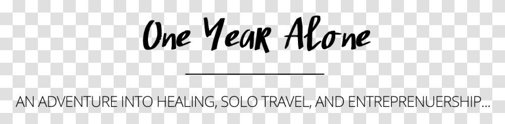 One Year Alone Calligraphy, Gray, World Of Warcraft Transparent Png
