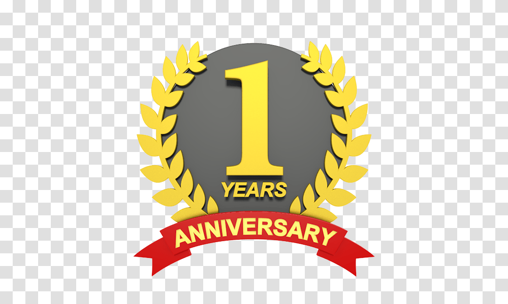 One Year Anniversary One Year Anniversary, Number, Logo Transparent Png