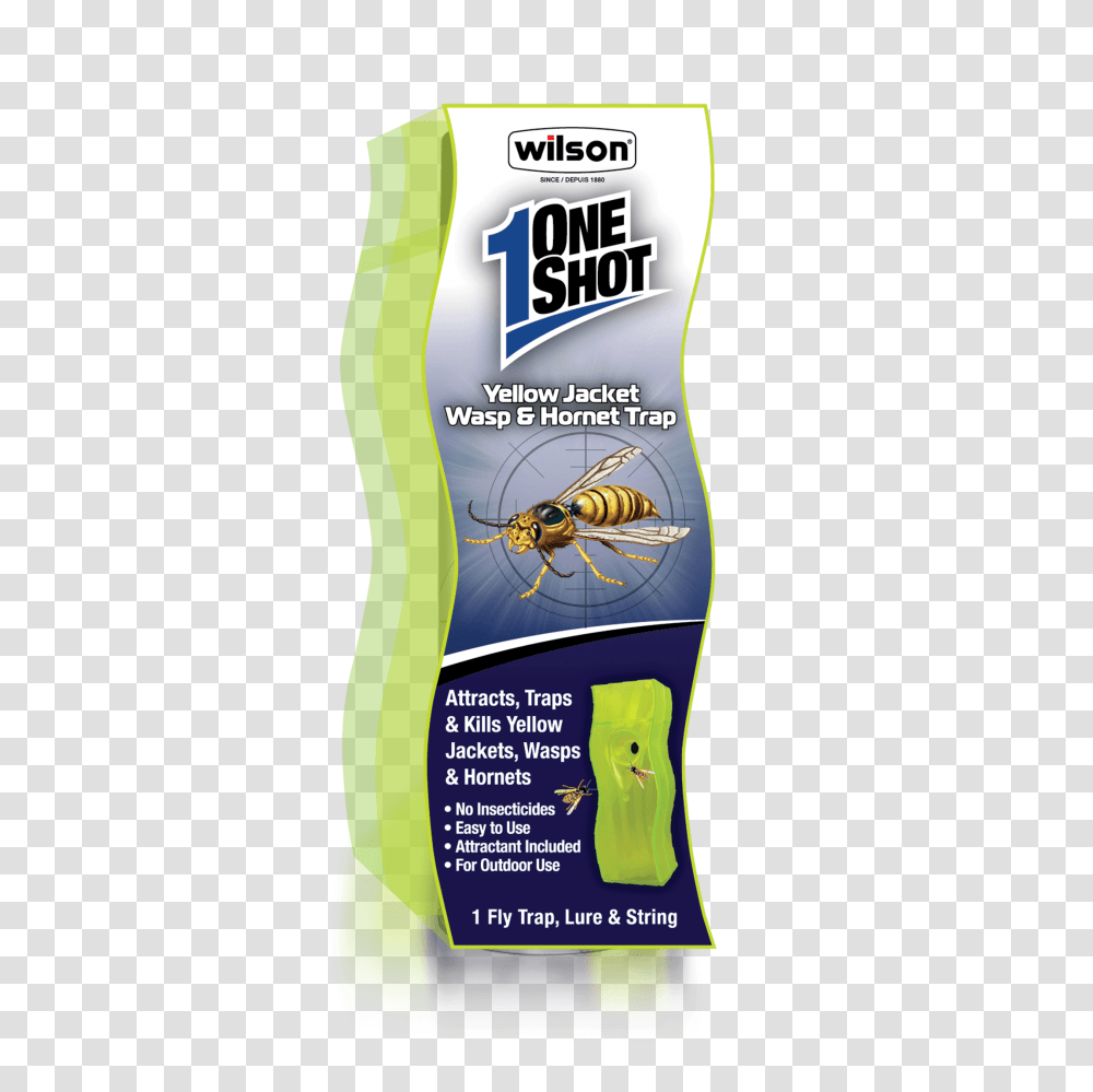 One Yellow Jacket Wasp Hornet Trap, Seasoning, Food, Syrup, Bottle Transparent Png