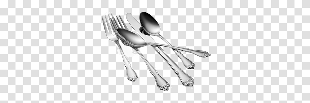 Oneida 2552005g Flatware Place Setting Spoon, Cutlery, Fork, Scissors, Blade Transparent Png