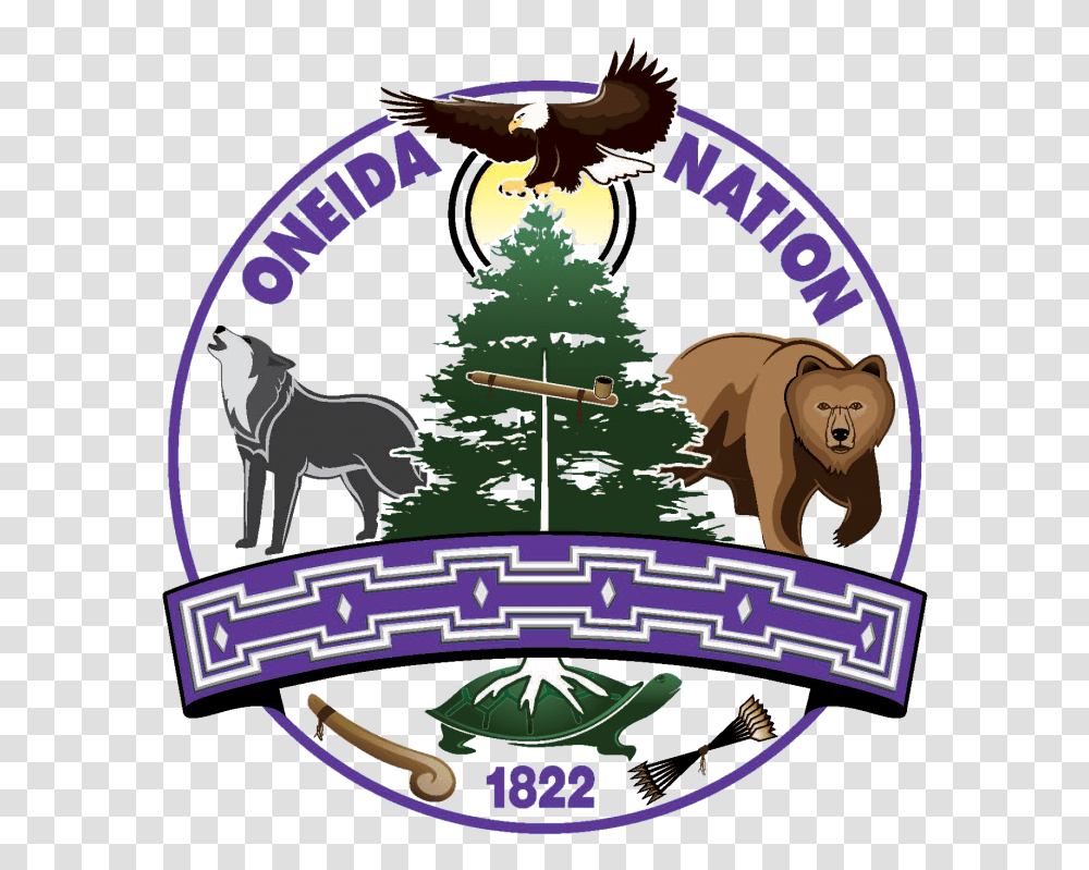 Oneida Nation Logo Oneida Nation, Tree, Plant, Vegetation, Mammal Transparent Png