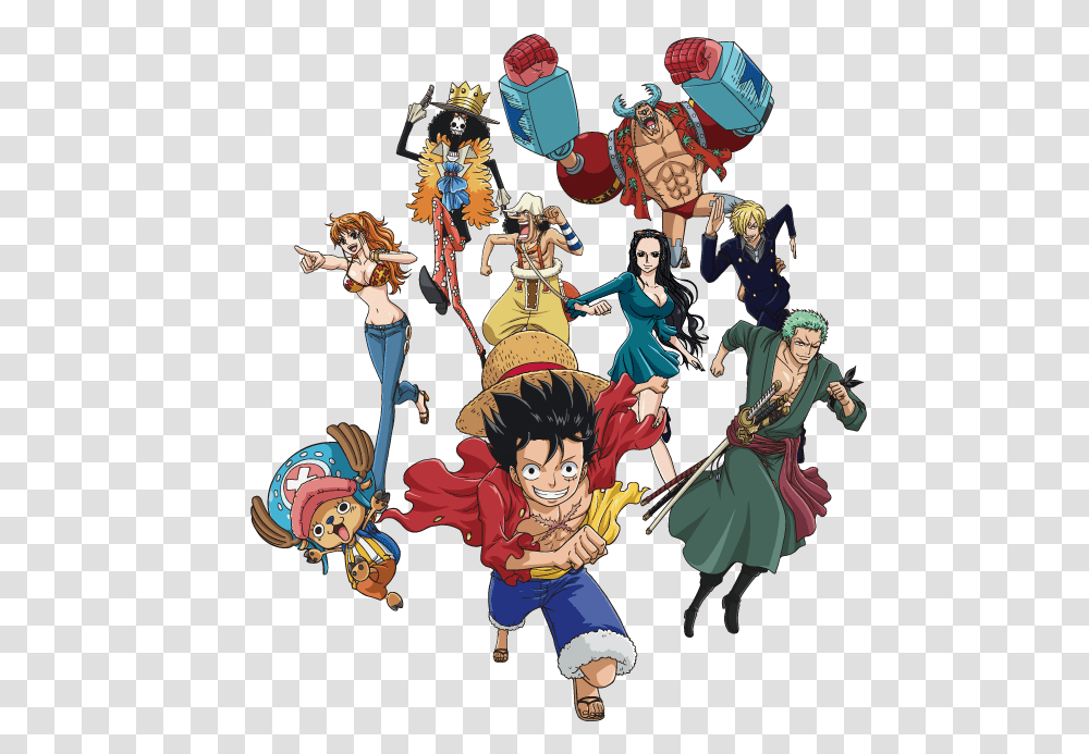 Onepiece Straw Hat Pirates Download Zoro One Piece, Person, Human, Comics, Book Transparent Png