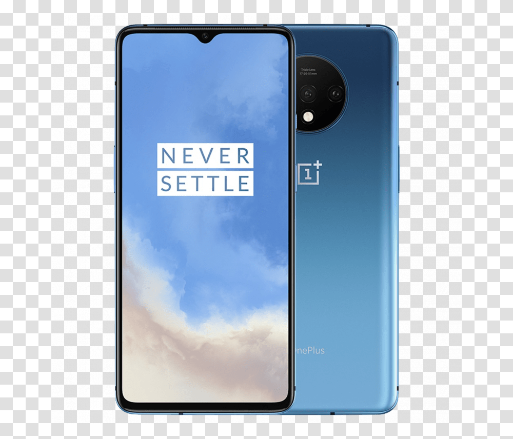 Oneplus 7t Glacier Blue, Mobile Phone, Electronics, Cell Phone Transparent Png