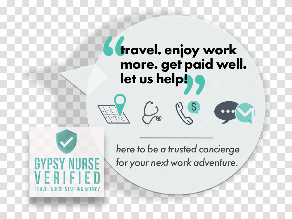 Onestaff Medical Gypsy Nurse Verified Travel Nursing Travel Out There, Advertisement, Poster, Flyer, Paper Transparent Png