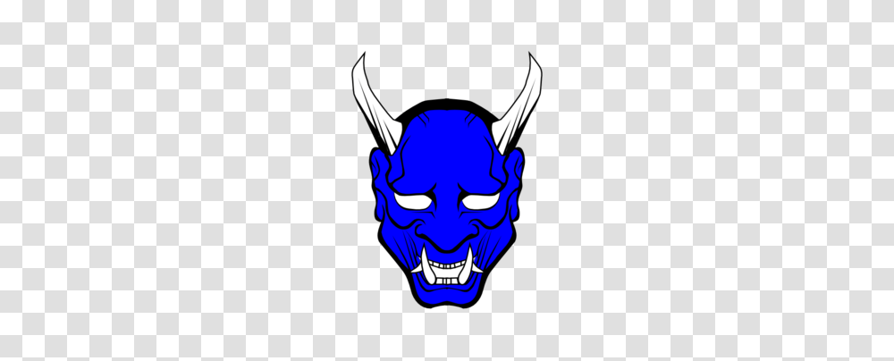 Oni Mask Clipart, Person, Human, Logo Transparent Png