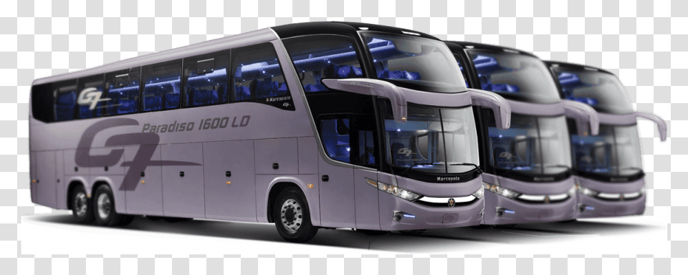 Onibus Miranda Transportes Onibus, Vehicle, Transportation, Van, Tour Bus Transparent Png