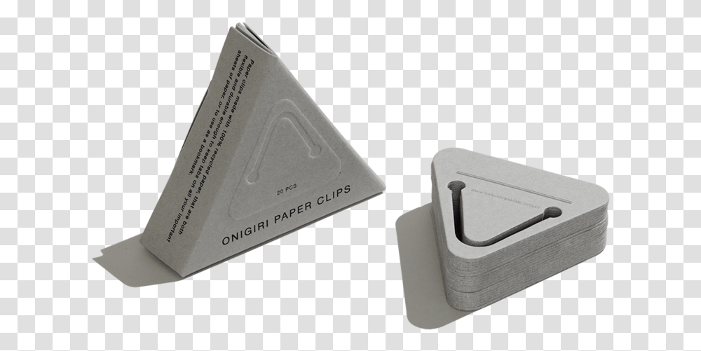 Onigiri Paper Clips Wallet, Triangle Transparent Png