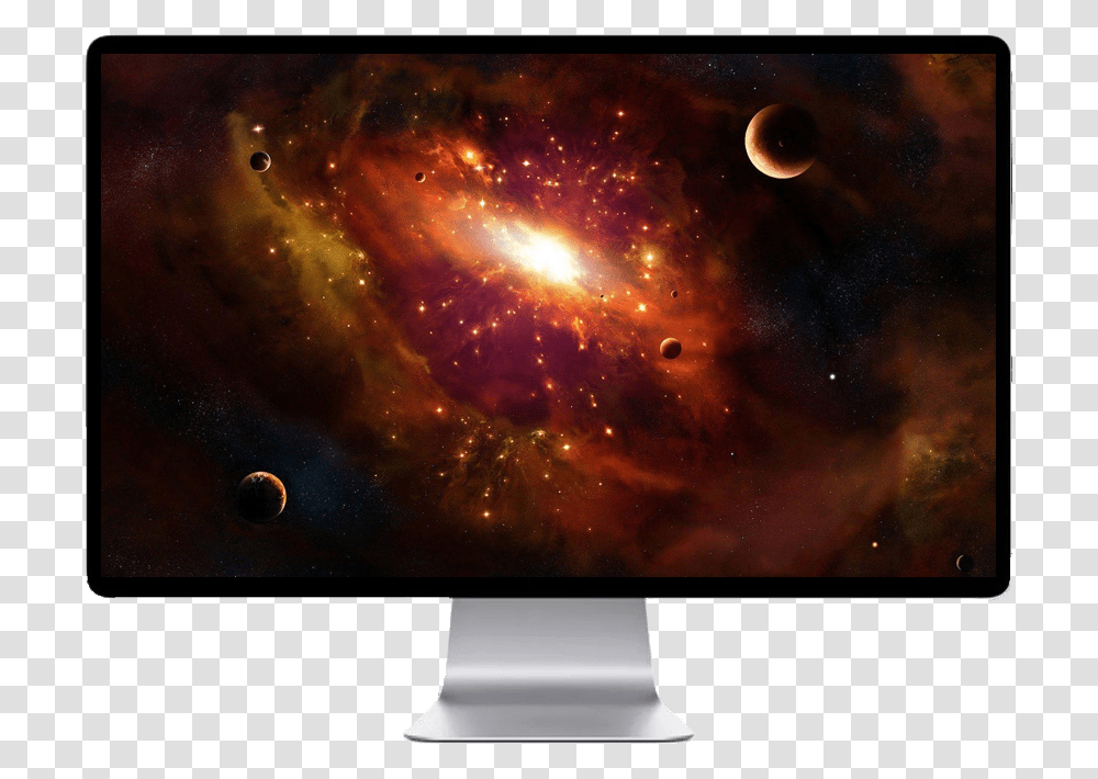 Onion Dog In Space, Monitor, Screen, Electronics, Display Transparent Png
