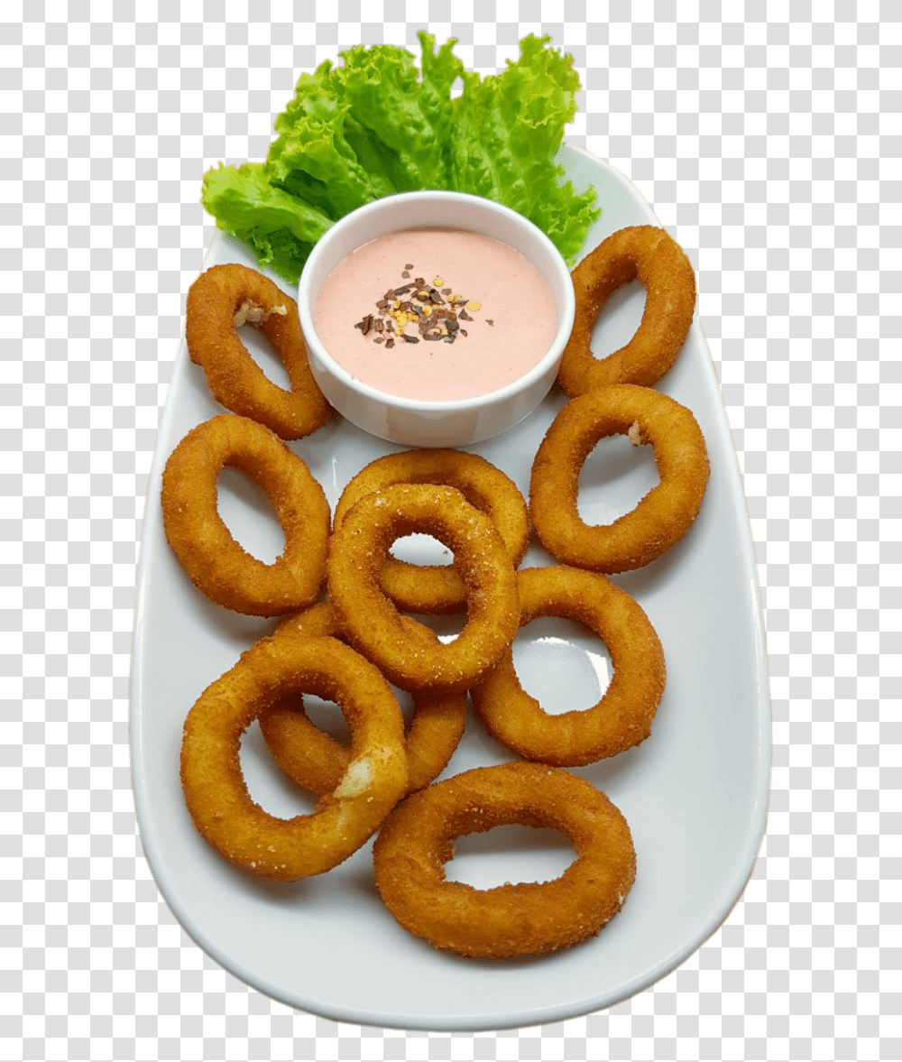 Onion Ring, Dish, Meal, Food, Platter Transparent Png