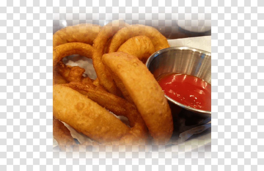 Onion Ring, Fries, Food, Ketchup, Hot Dog Transparent Png