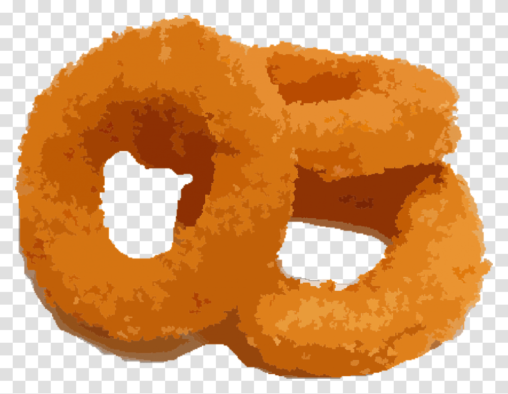 Onion Rings Fried Food Crispy Rings Junk Food Onion Rings Clipart, Bread, Cracker Transparent Png