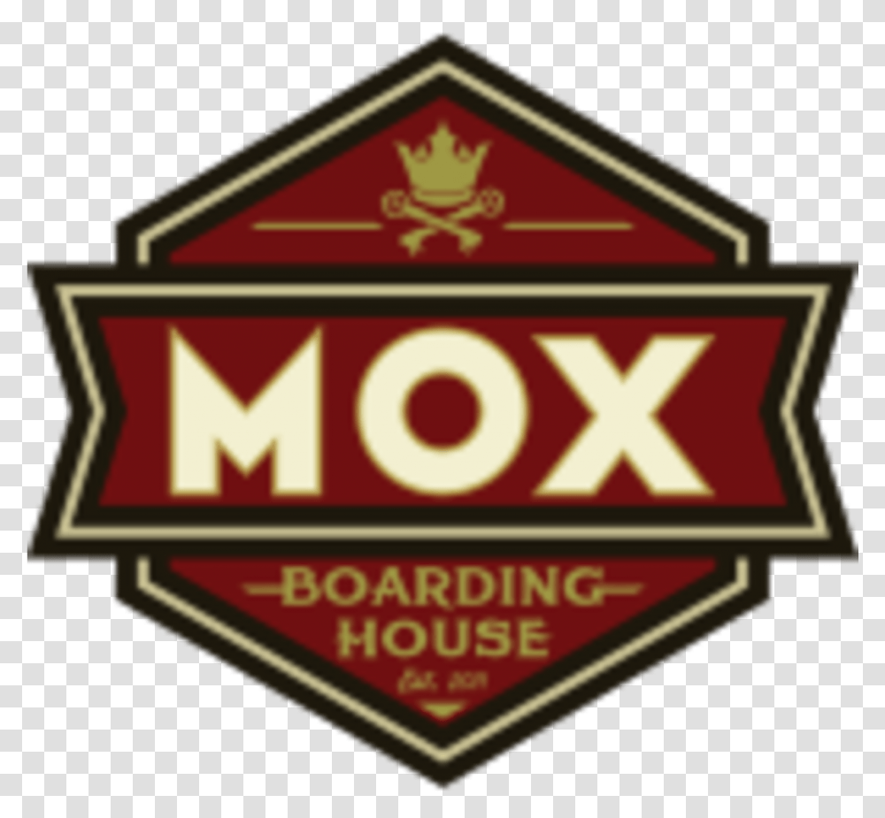 Online Event Dungeons & Dragons A Taste Of Adventure Mox Boarding House Logo, Housing, Building, Text, Symbol Transparent Png