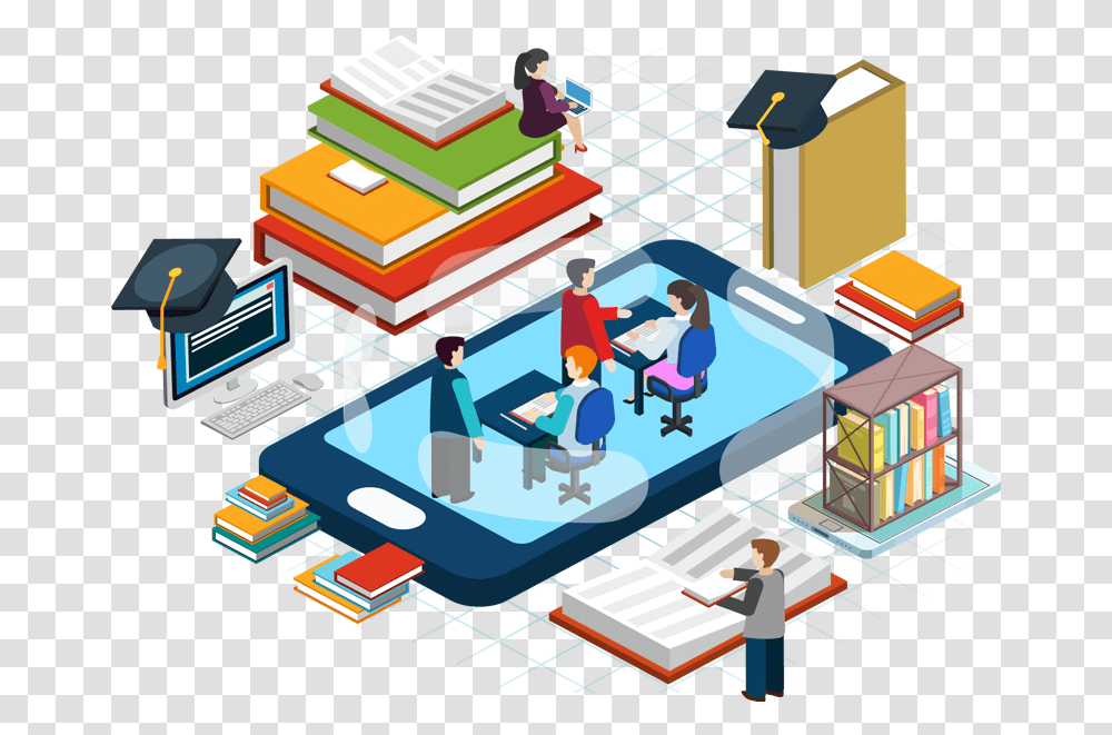 Online Exam Software Illustration Exam, Person, Building, Toy, Factory Transparent Png