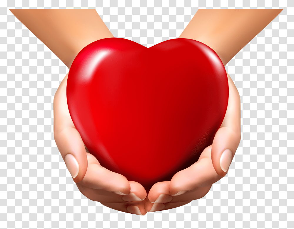 Online Hands With Heart Clipart, Balloon, Plant, Person, Human Transparent Png