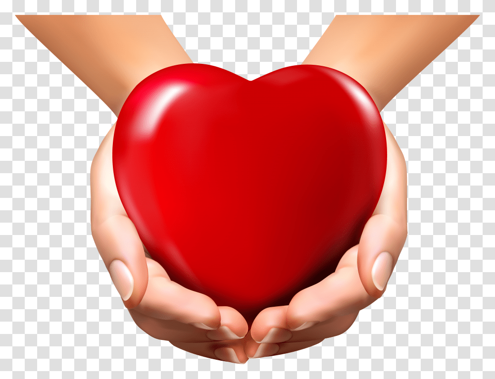Online Hands With Heart Clipart Image Valentine Hands Holding A Heart Transparent Png