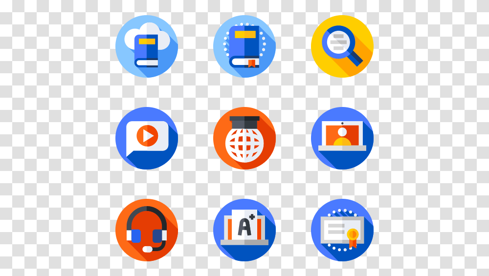 Online Learning Human Resources Vector Icon, Logo, Security Transparent Png