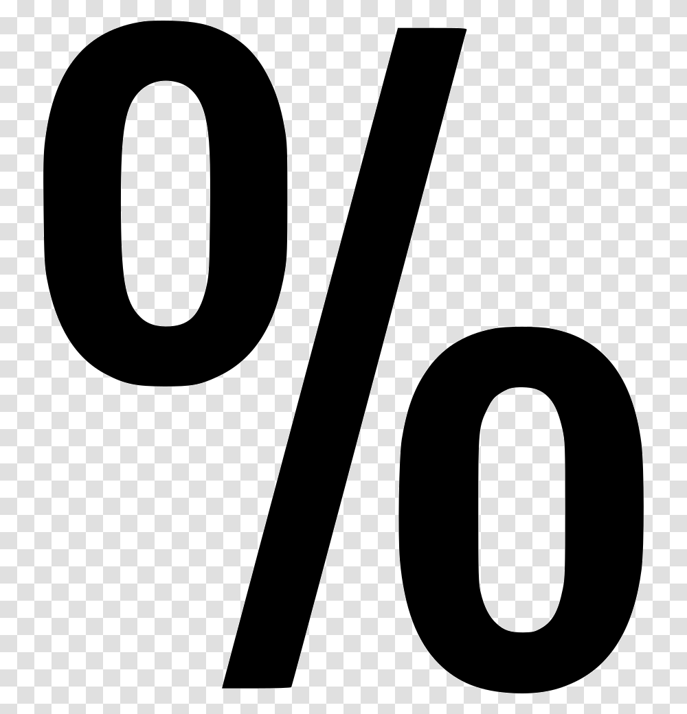 Online Percentage Percent Calculation Math Percent, Number, Stencil Transparent Png