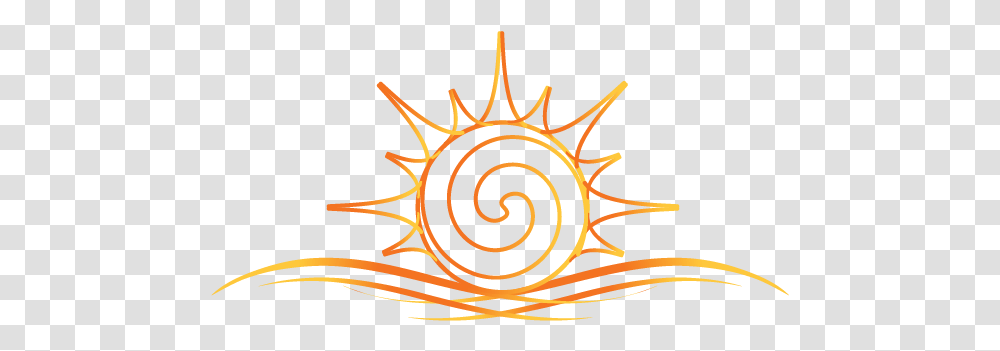 Online Sun Logo With Free Creator Circle, Spiral, Coil, Rotor, Machine Transparent Png