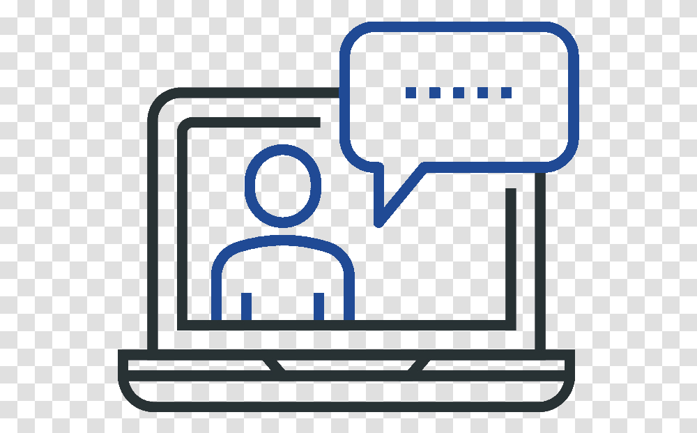 Online Training Social Media Activity Icon, Electronics, Screen, Pc Transparent Png
